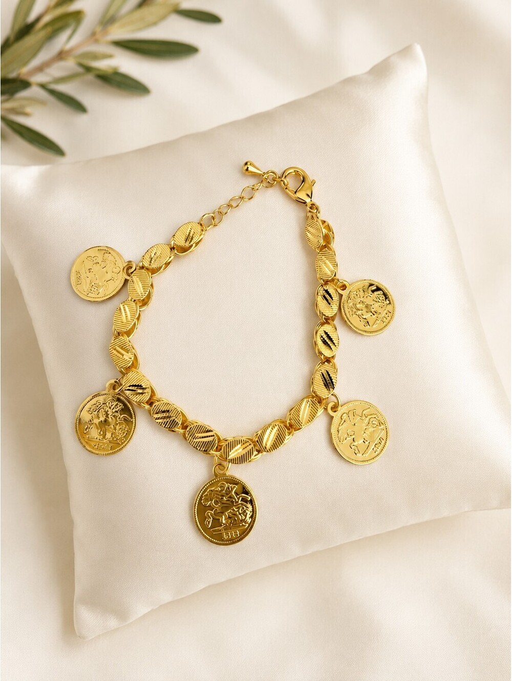 Lira Coin Bracelet